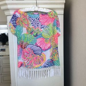 ‼️Take 20% off!‼️EUC Lilly Pulitzer Caftan Top XS/S